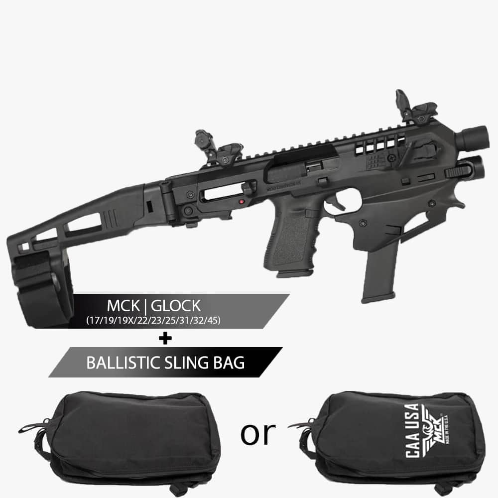 MCK | Micro Conversion Kit + Ballistic Sling Bag - CAA Gear Up - CAA USA.