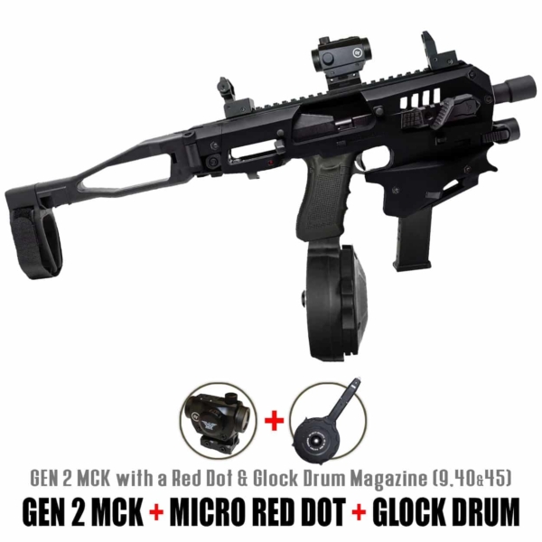 Mck Gen 2 Suppressor, Sixth, you can mount a brass catcher bag, which  swings out on a nicely designed swing arm.