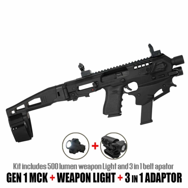 Gen 1 mck and flash light and 3 in 1 adapter