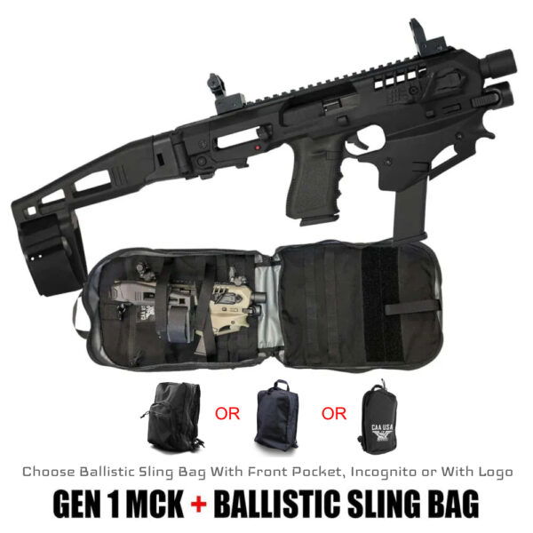 Gen 1 Ballistic Sling Bag Bundle All