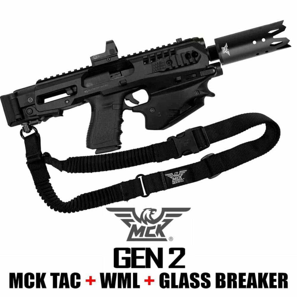 THE COMPACT SOLUTION | *NEW* MCK TAC | Flashlight + Glass breaker Bundle (Gen2)