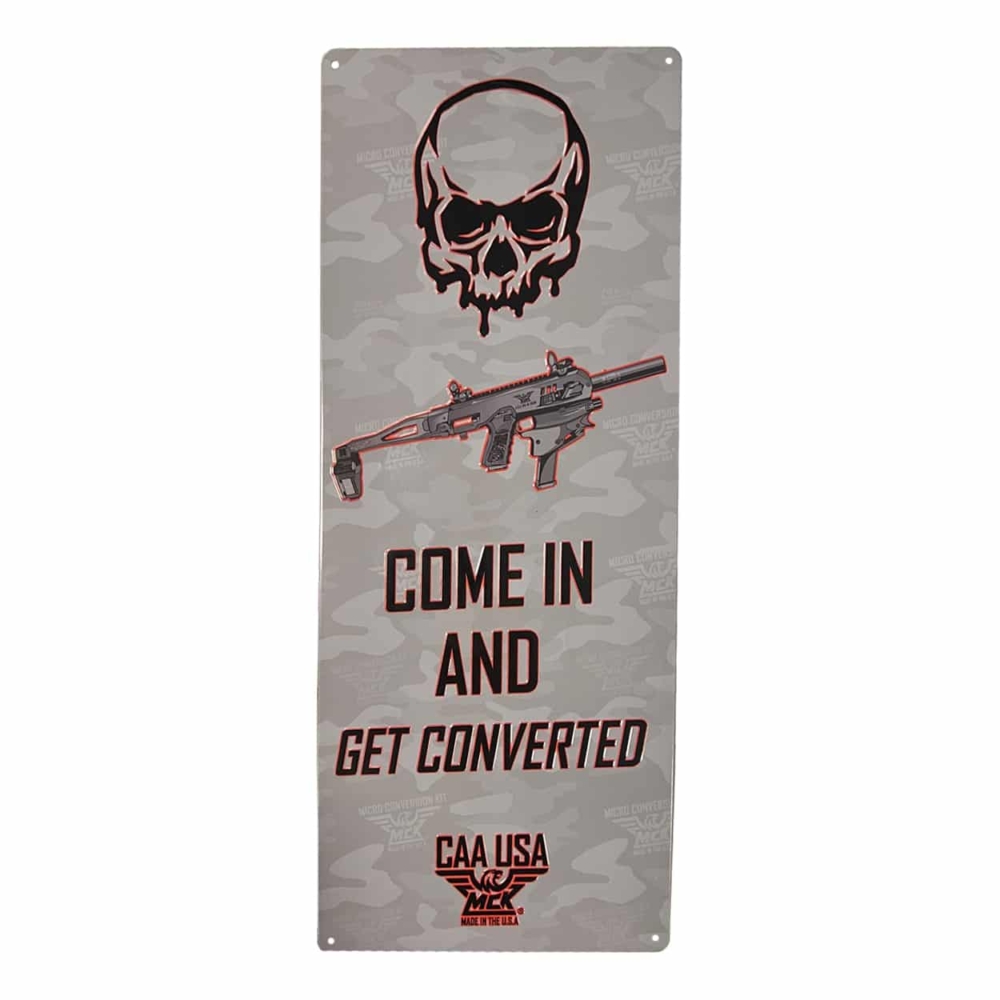 man cave sign come in and get converted