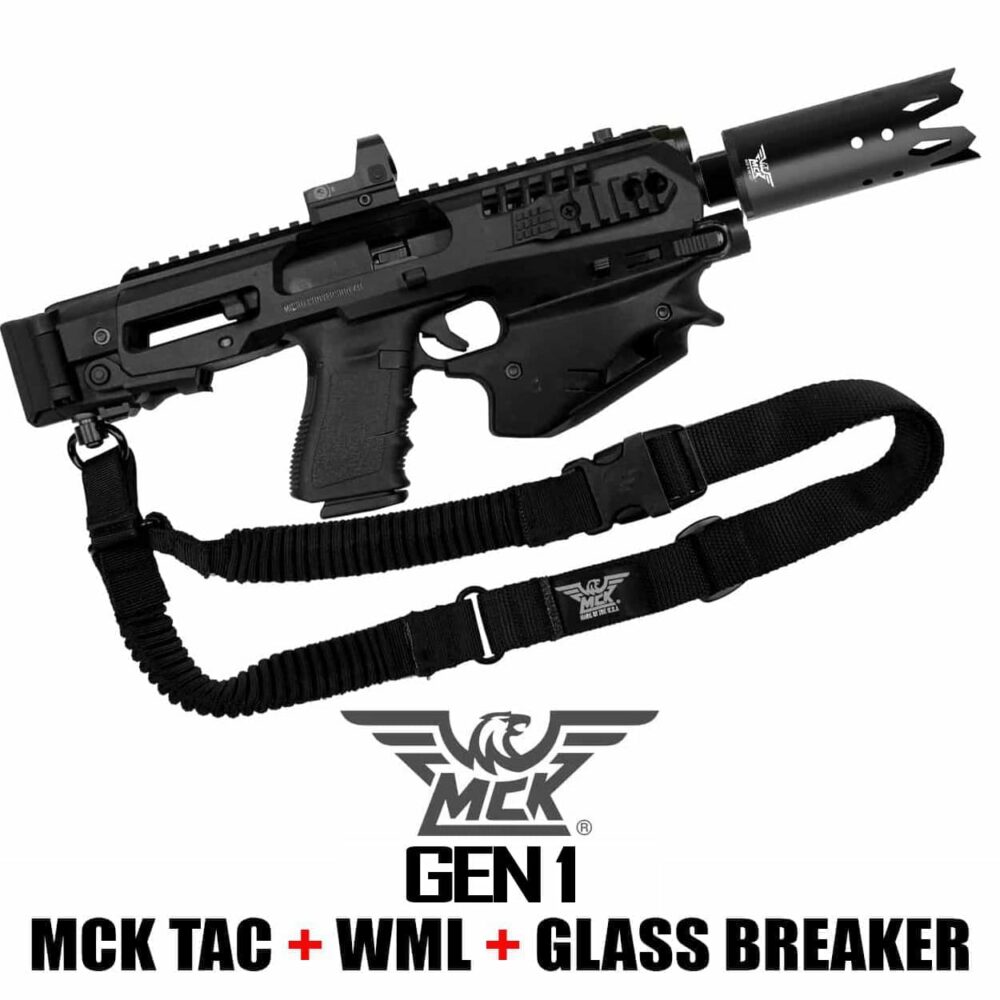 THE COMPACT SOLUTION | *NEW* MCK TAC | Flashlight + Glass breaker Bundle (Gen1)