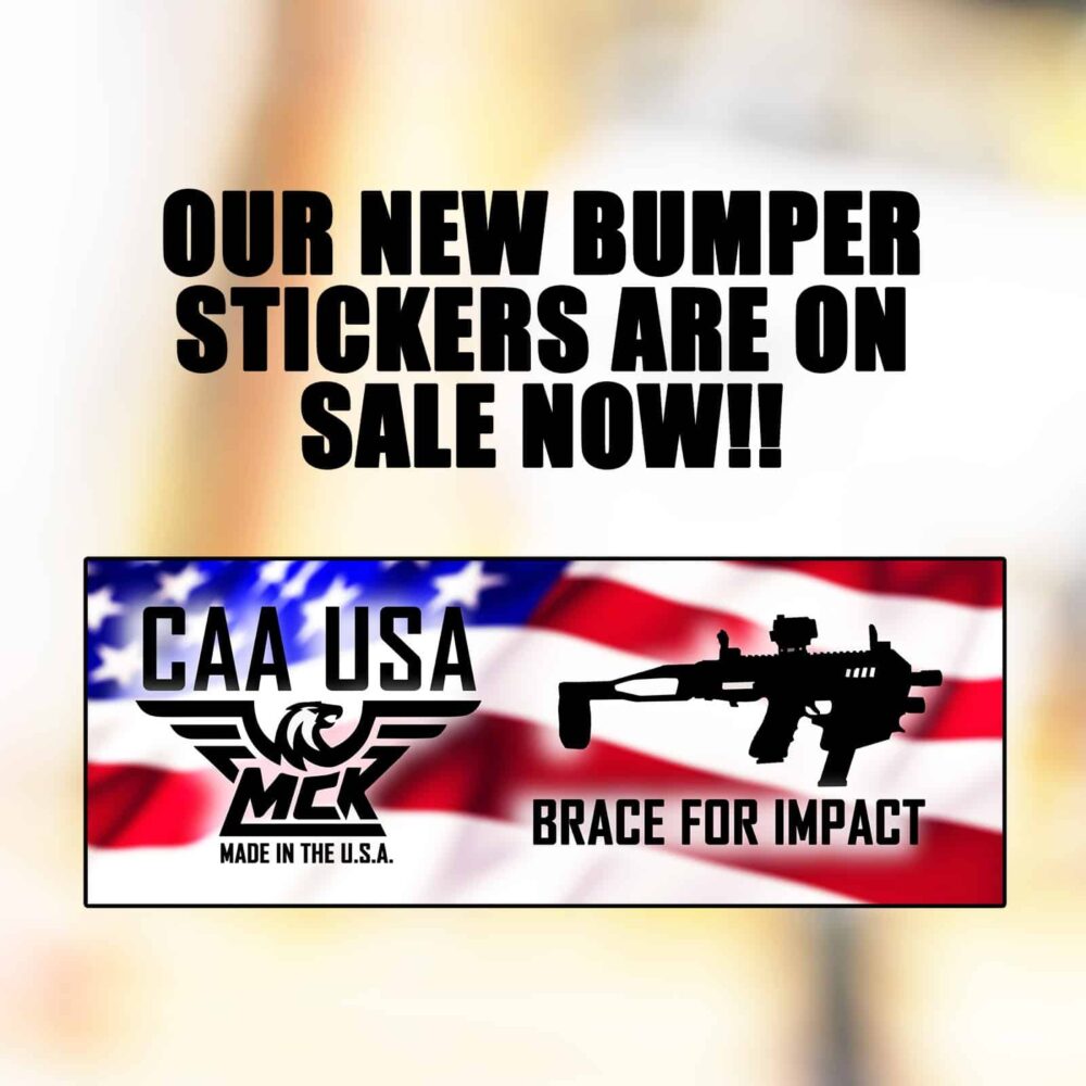 Brace For Impact Bumper Sticker