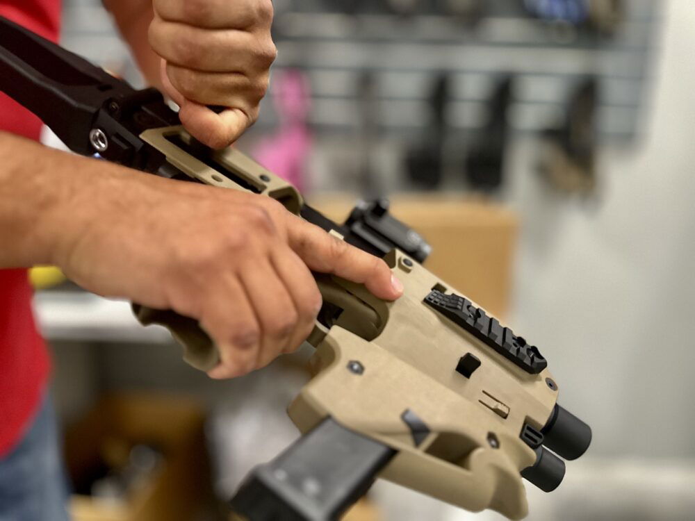 Titan 3rd Generation Charging Handle for Glock / P80 / PSA Dagger / Ruger RXM for Gen 2 & 3 MCK's - Image 2