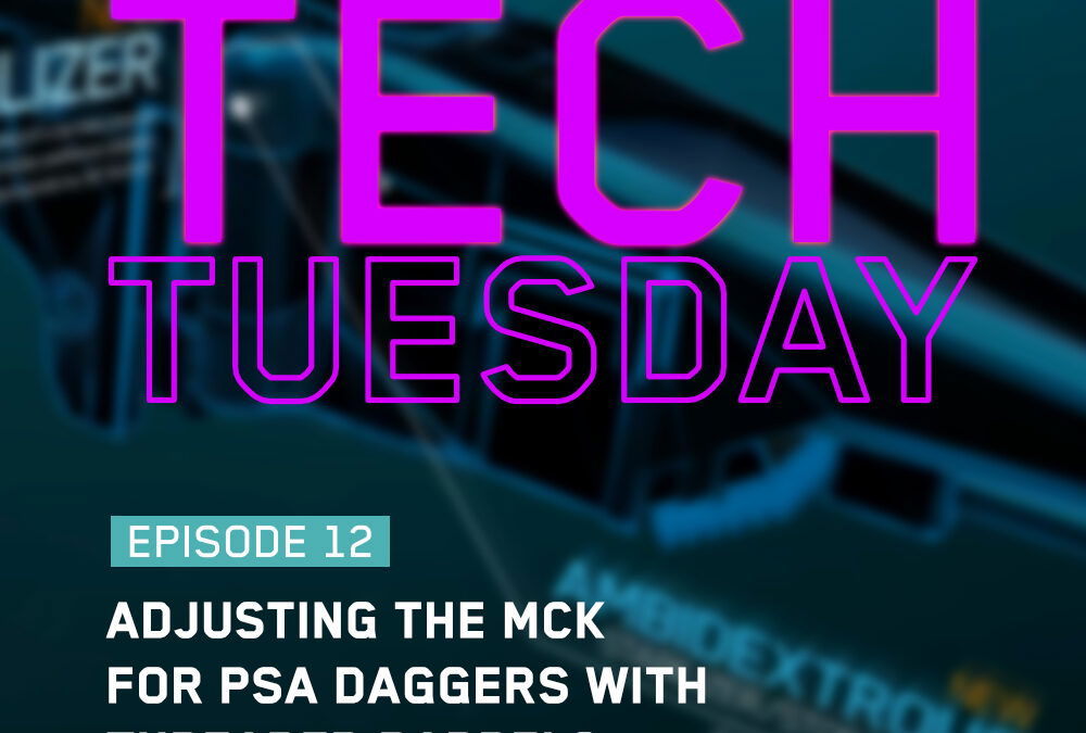 Tech Tuesday Eps 12 - Adjusting The MCK For PSA Daggers With Threaded Barrels