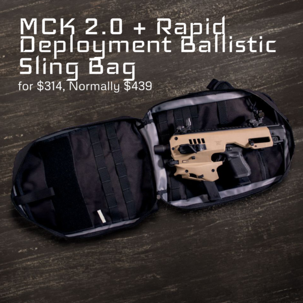 MCK 2.0 + Free Ballistic Sling Bag