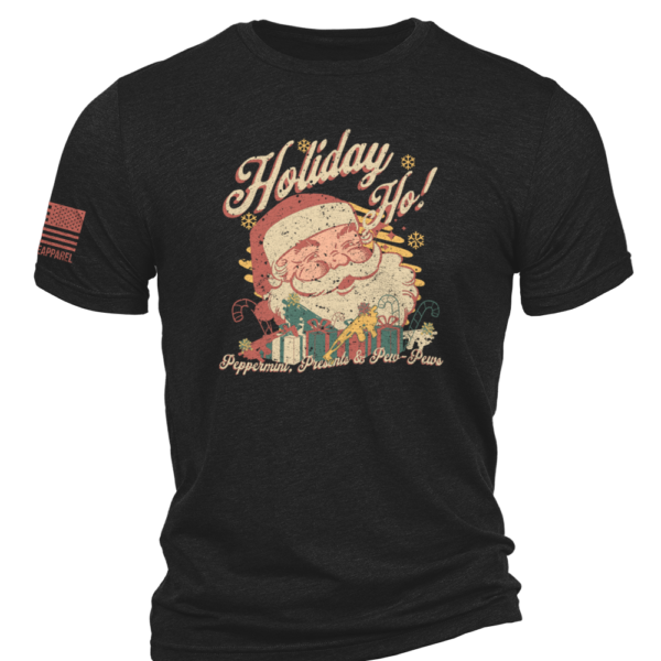 Holiday Ho T-Shirt Black