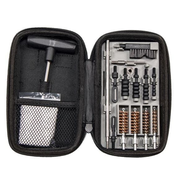 Universal Compact Handgun Cleaning Kit (.22–.45 Cal)