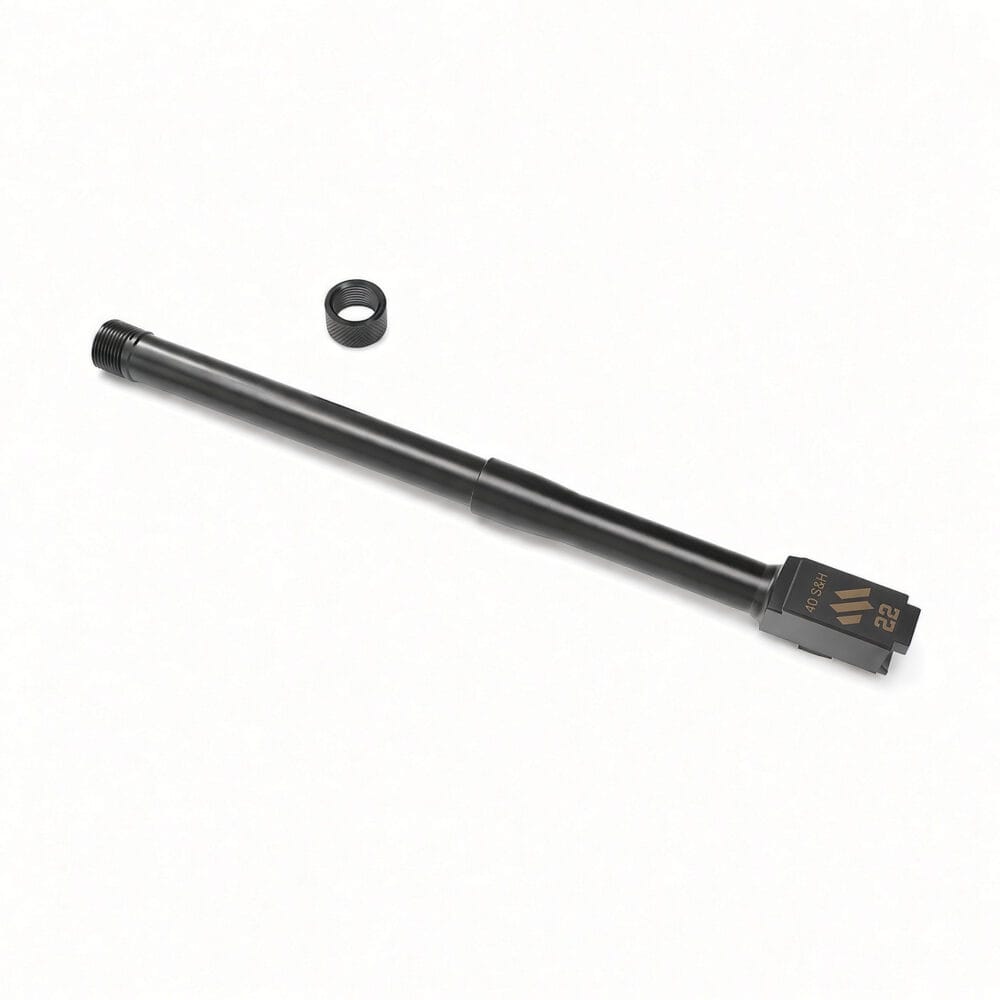 9 Inch Glock 22 Gen 2-4 Threaded Barrel .40 S&W with thread protector
