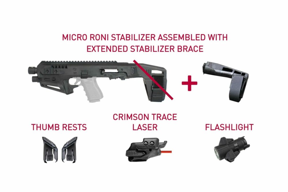 MDW2 | Micro Roni Extended Stabilizer Tactical Kit